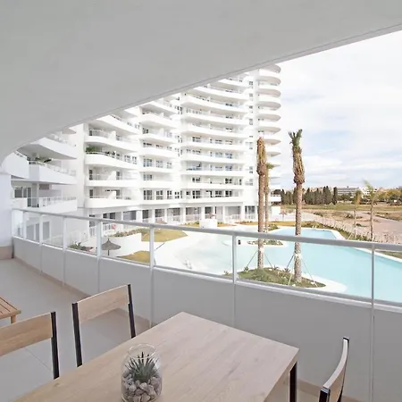 Global Properties, Apartamento Con Terraza Y Vistas A La Piscina En Gran Canet Canet d'En Berenguer Exterior photo