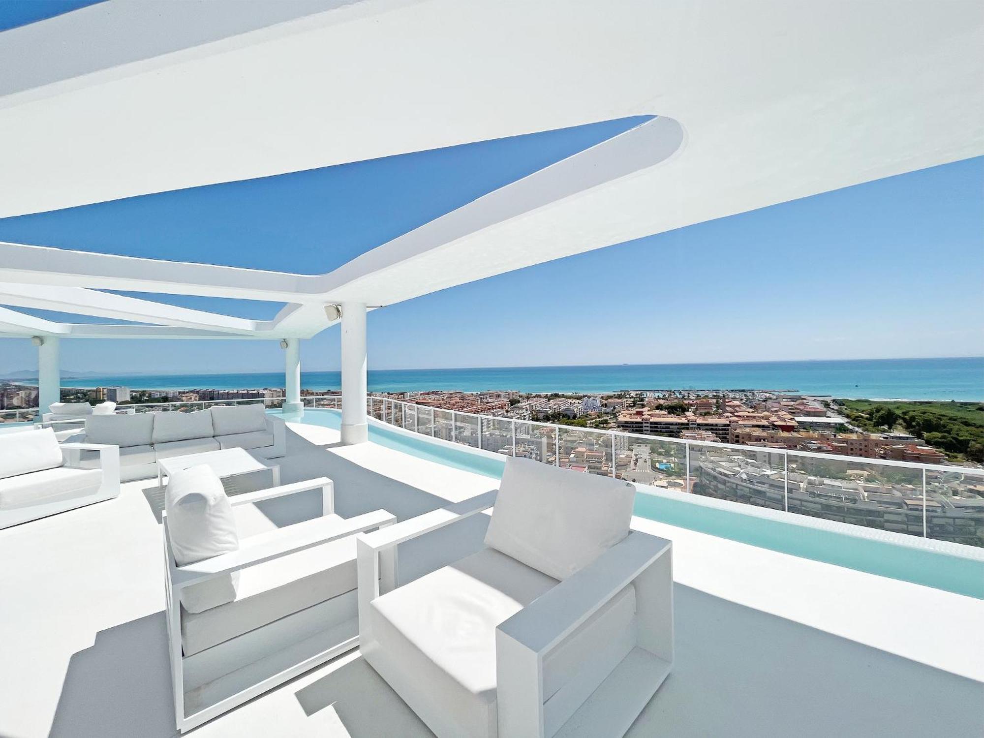 Global Properties, Con Terraza Y Vistas A La Piscina En Gran Canet Apartment *