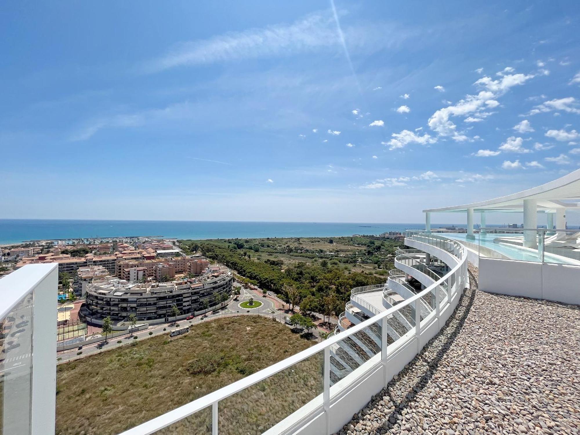 Global Properties, Con Terraza Y Vistas A La Piscina En Gran Canet Apartment *